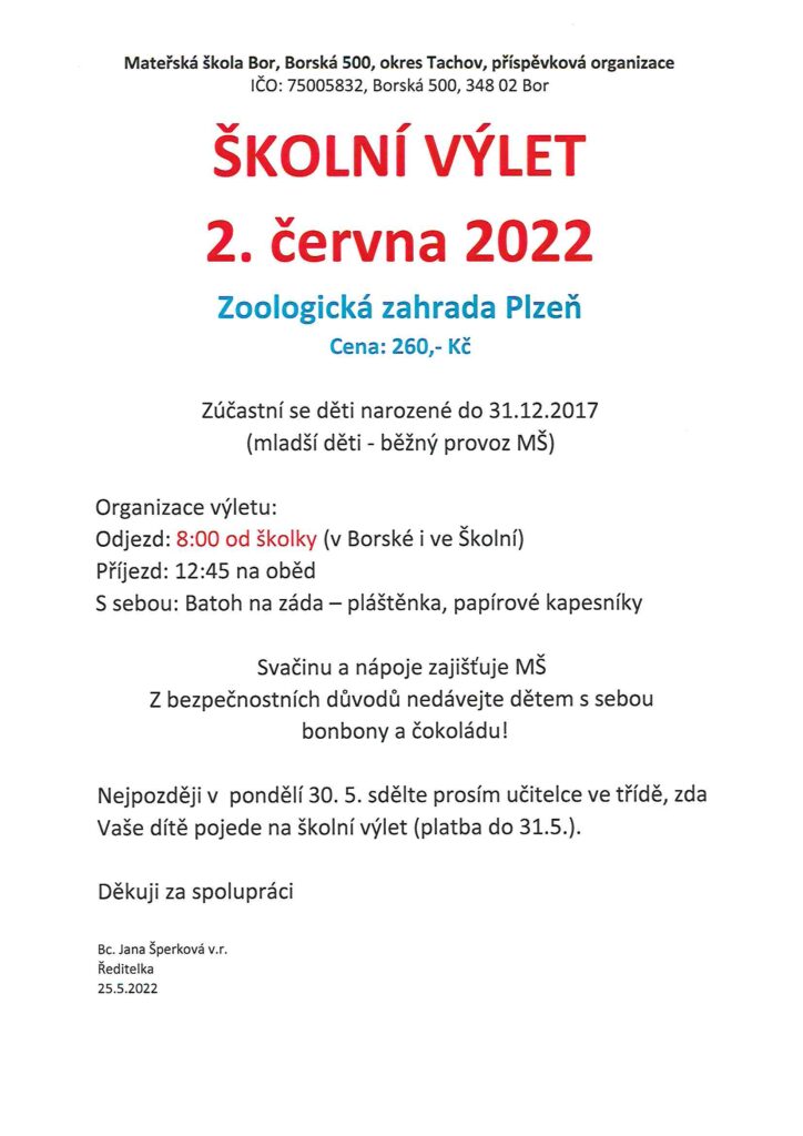 vylet zoo 2.6.2022